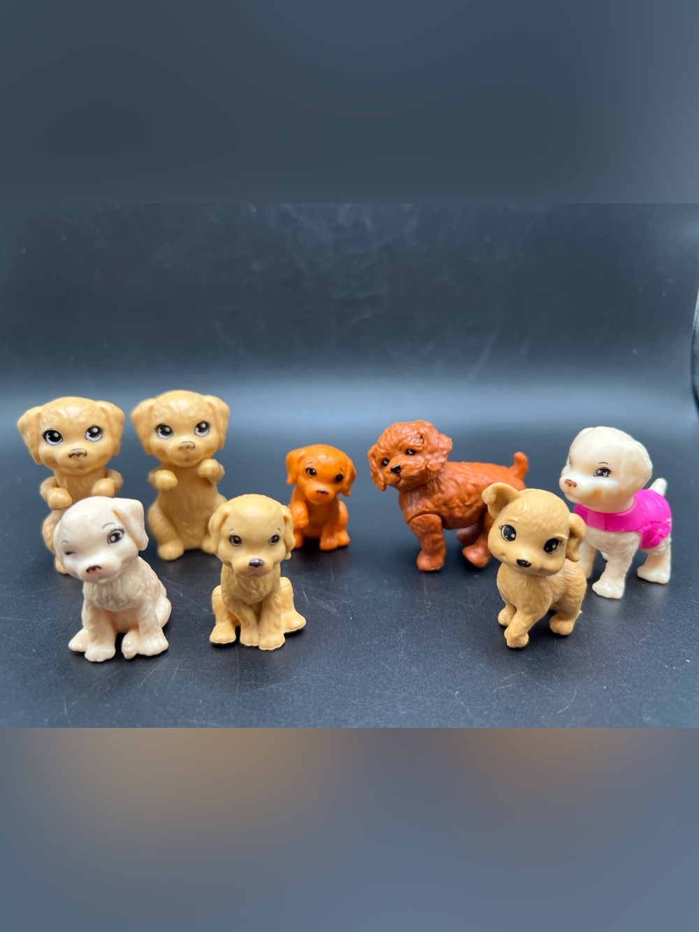 Barbie Pet Dog Animal Replacement Lot Of 8 Rescue Puppies